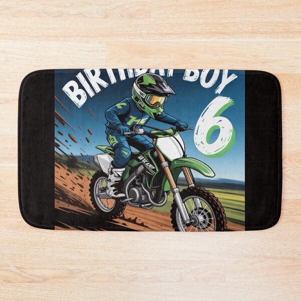 Item preview, Dirtbike Motocross MX - Borthday Boy 6 th Birthday toddler designed and sold by MelSurf.