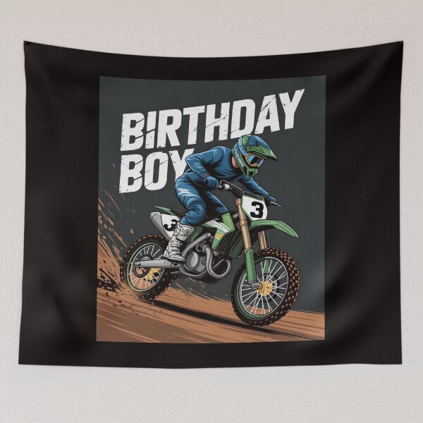 Item preview, Dirtbike Motocross MX - Borthday Boy 3 rd Birthday toddler designed and sold by MelSurf.