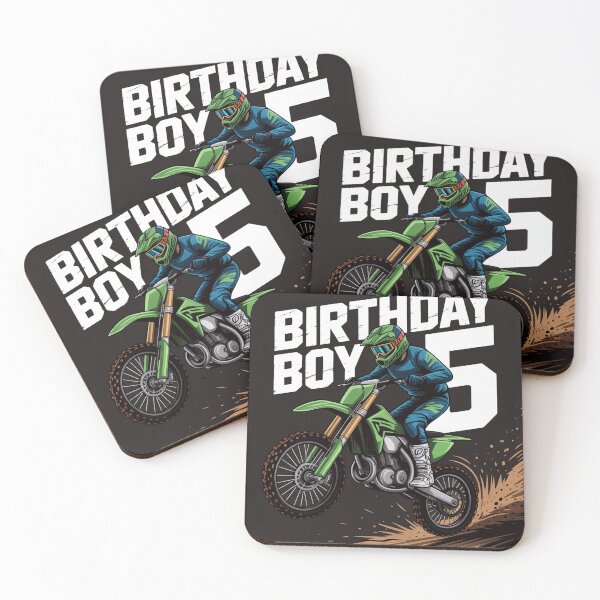 Item preview, Dirtbike Motocross MX - Borthday Boy 5 th Birthday toddler designed and sold by MelSurf.