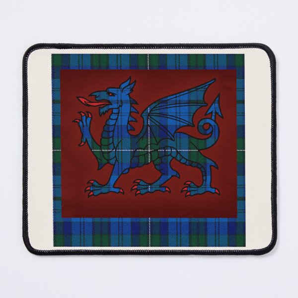 Item preview, Ellis Welsh Tartan – Legacy of the Kings of Powys & y Ddraig Goch - the red dragon designed and sold by WheelieGdArt.