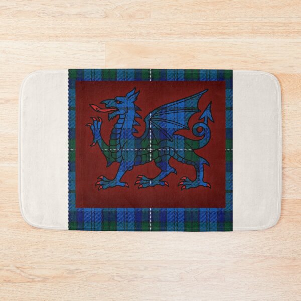 Item preview, Ellis Welsh Tartan – Legacy of the Kings of Powys & y Ddraig Goch - the red dragon designed and sold by WheelieGdArt.