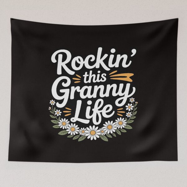 Item preview, Cute Granny Gift from Grandkids Rockin This Granny Life designed and sold by MelSurf.