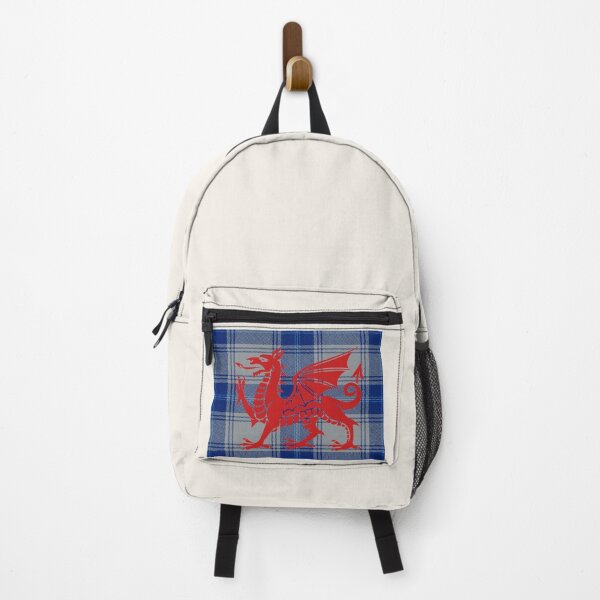 Item preview, Edwards Welsh Tartan – Legacy of Denbighshire Lords & y Ddraig Goch - the red dragon v4 designed and sold by WheelieGdArt.