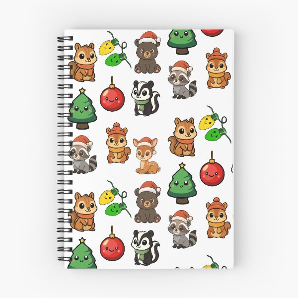 Item preview, Woodland Holiday Friends – Eastern U.S. Winter Wildlife Sticker Pack designed and sold by RivendellBird.