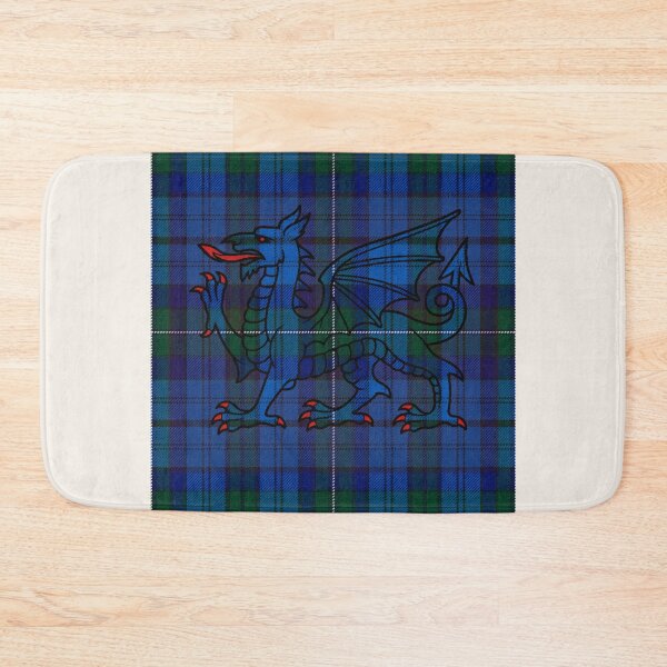Item preview, Ellis Welsh Tartan – Legacy of the Kings of Powys & y Ddraig Goch - the red dragon v2 designed and sold by WheelieGdArt.