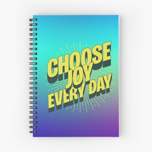 Item preview, 2026 Resolution: Choose Joy Every Day (Style C) designed and sold by SummerSnowVentures.