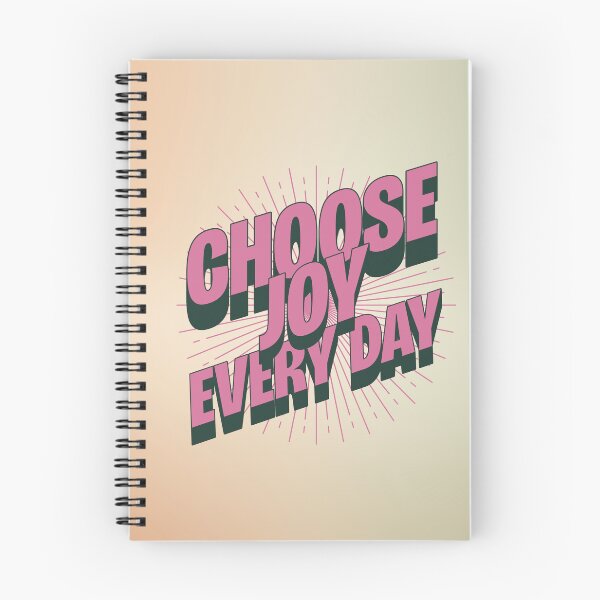 Item preview, 2026 Resolution: Choose Joy Every Day (Style D) designed and sold by SummerSnowVentures.