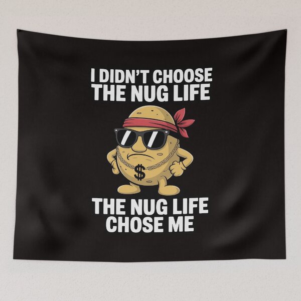 Item preview, Chicken Nugget Nug Life Tenders Gangster Lovers designed and sold by MelSurf.