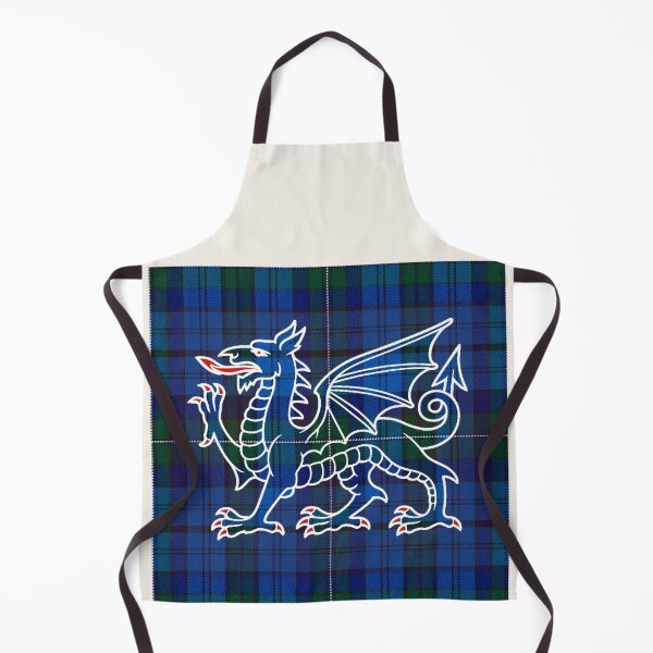 Item preview, Ellis Welsh Tartan – Legacy of the Kings of Powys & y Ddraig Goch - the red dragon v3 designed and sold by WheelieGdArt.