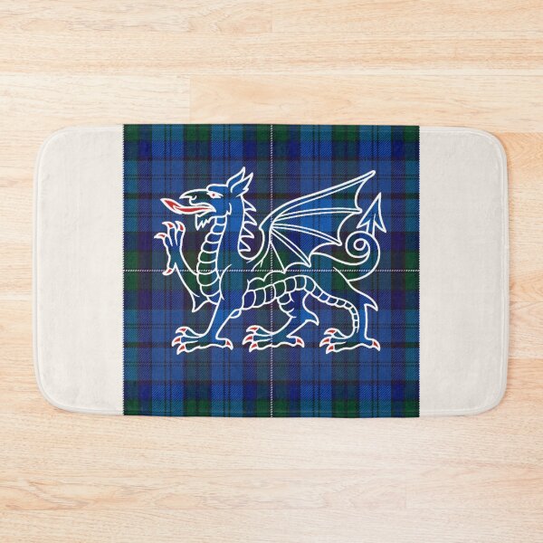 Item preview, Ellis Welsh Tartan – Legacy of the Kings of Powys & y Ddraig Goch - the red dragon v3 designed and sold by WheelieGdArt.