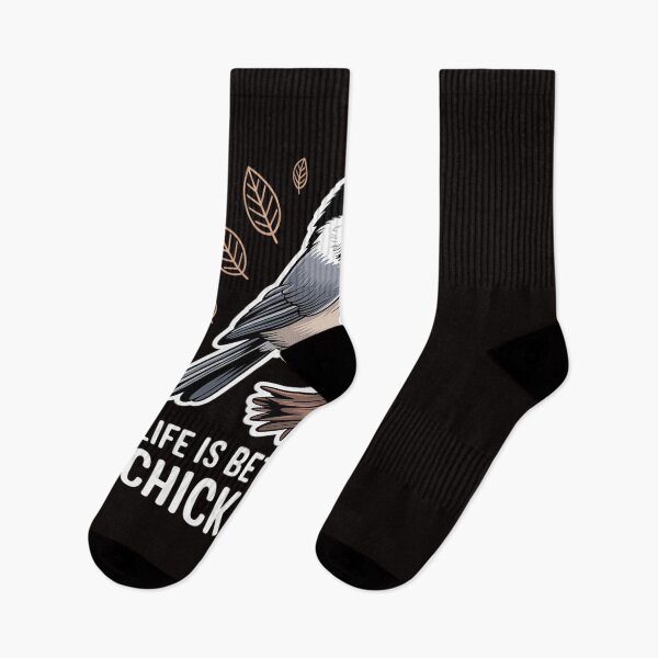 Item preview, Chickadee Bird Life Is Better With Black-Capped Chickadees designed and sold by MelSurf.