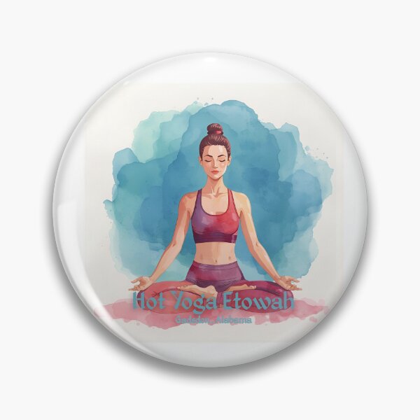 Item preview, WaterColor Yogi, Hot Yoga Etowah designed and sold by Hot Yoga Life.