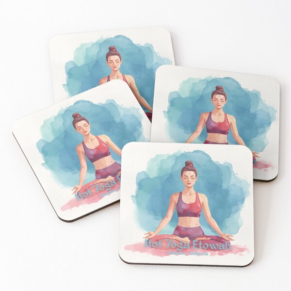 Item preview, WaterColor Yogi, Hot Yoga Etowah designed and sold by Hot Yoga Life.