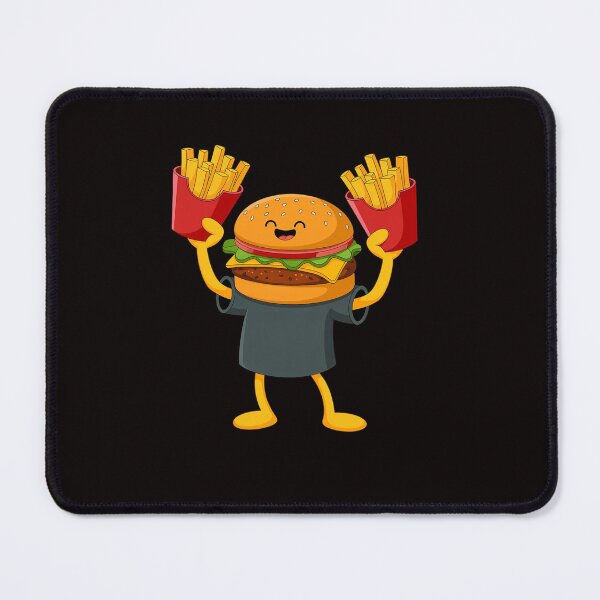 Item preview, Burger Fries Food Snatch Squat Barbell Weight designed and sold by ControlCenter.