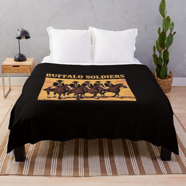 Item preview, Buffalo Soldiers Historical Western Horseback designed and sold by ControlCenter.