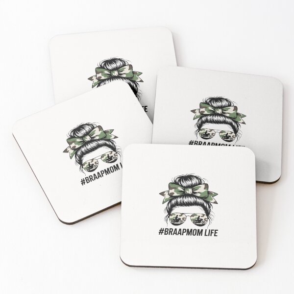 Item preview, Braaap Mom Life Dirt Bike Motocross Messy Bun dirt bike designed and sold by ControlCenter.