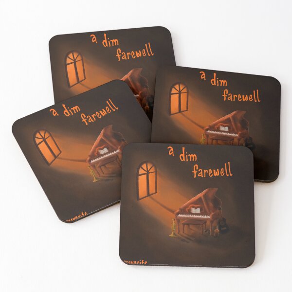 Item preview, A Dim Farewell Cover Art designed and sold by ArtsyMarguerite.