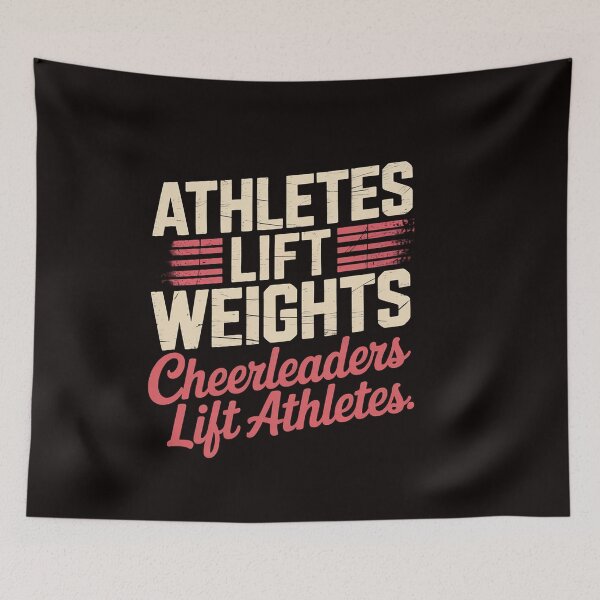 Item preview, Athletes Life Weights Cheerleaders Lift Athletes designed and sold by ControlCenter.