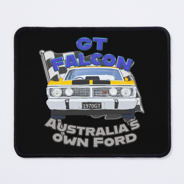 Item preview, GT Falcon 1970 Aussie Muscle Car Art Australia’s Own Ford designed and sold by Michael van der Hoorn.