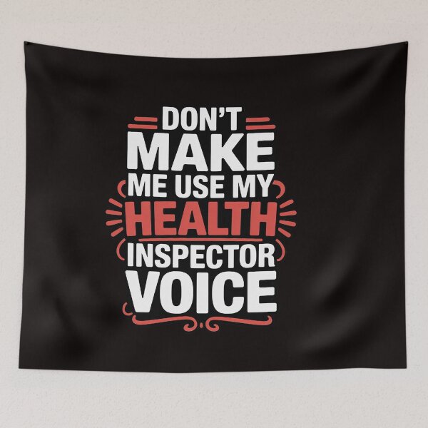 Item preview, Health Inspector Job Profession Public Health designed and sold by ControlCenter.