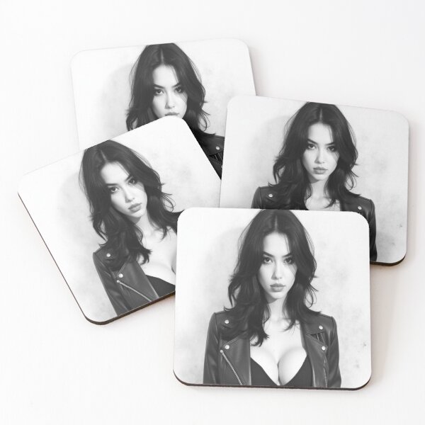 Item preview, Emily in Charcoal | Canvas 18 designed and sold by KasaHunterHarem.