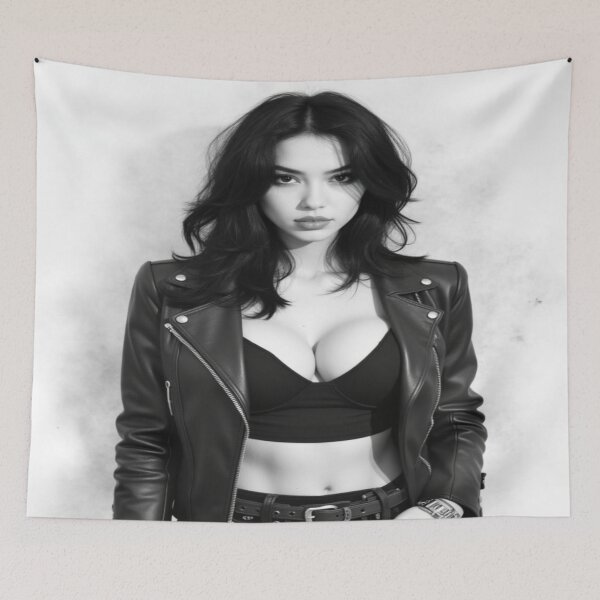 Item preview, Emily in Charcoal | Canvas 18 designed and sold by KasaHunterHarem.