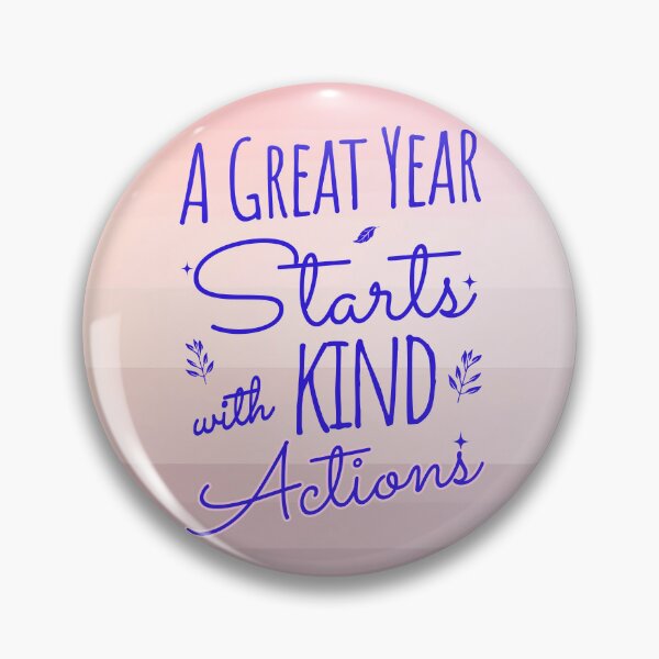 Item preview, 2026 Resolution: A Great Year Starts with Kind Actions (Lilac) designed and sold by SummerSnowVentures.