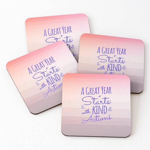 Item preview, 2026 Resolution: A Great Year Starts with Kind Actions (Lilac) designed and sold by SummerSnowVentures.