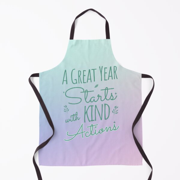 Item preview, 2026 Resolution: A Great Year Starts with Kind Actions (Sage) designed and sold by SummerSnowVentures.