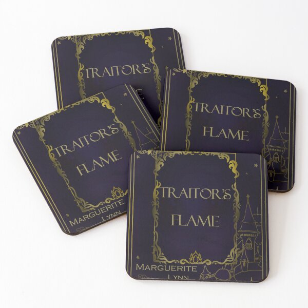 Item preview, Traitor's Flame Book Cover designed and sold by ArtsyMarguerite.