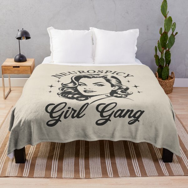 Item preview, Neurospicy Girl Gang Pinup Vintage Beauty designed and sold by NosandEdgy.