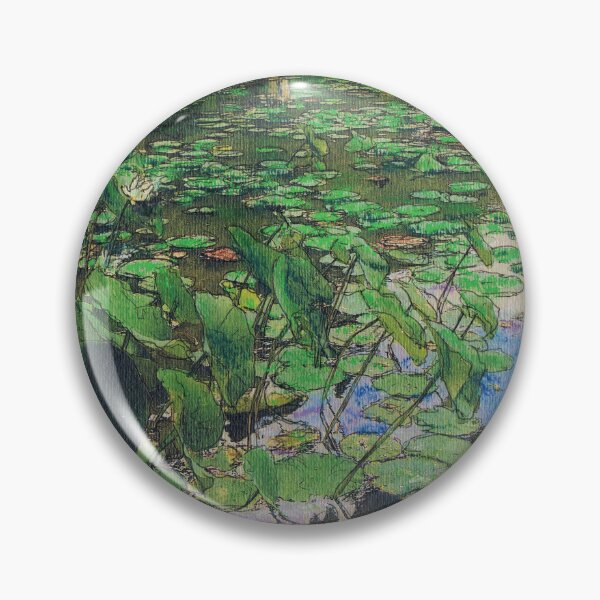 Item preview, In The Lilly Pads designed and sold by Randy Sprout Fine Art.