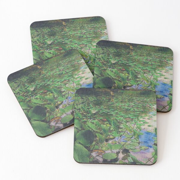 Item preview, In The Lilly Pads designed and sold by Randy Sprout Fine Art.