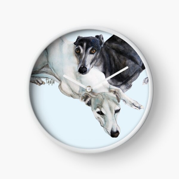Greyhound Clocks | Redbubble