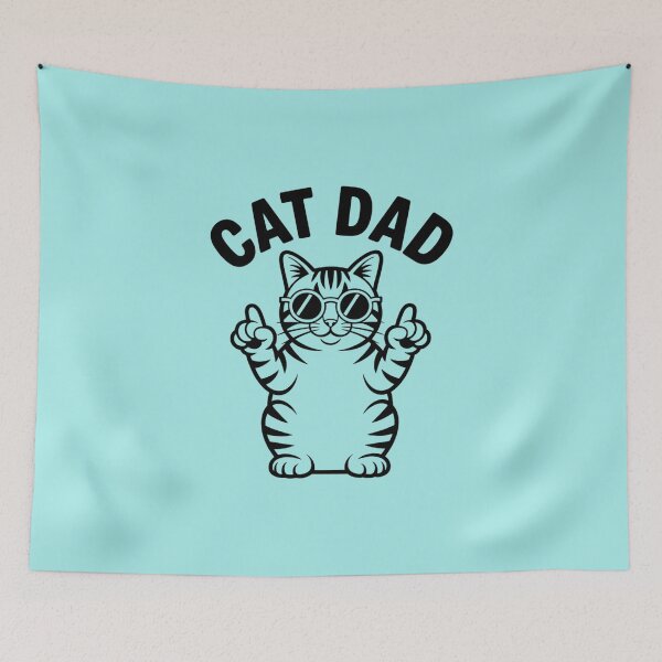 Item preview, Funny Cat Dad Saying Feline Lover Humor Pet Owner designed and sold by faridman.
