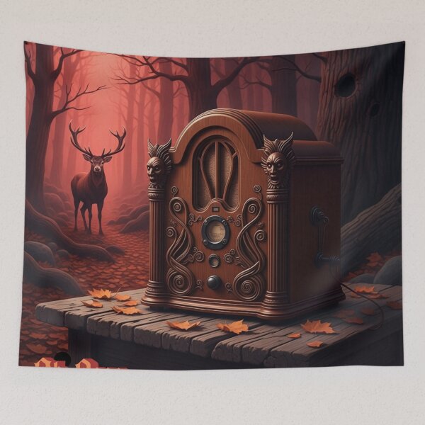 Item preview, Oh Deer Radio designed and sold by AshRising.