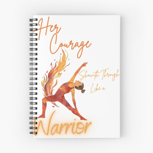 Item preview, Courage of a Warrior designed and sold by Hot Yoga Life.
