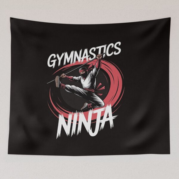 Item preview, Gymnastics Ninja Boy Sports designed and sold by RatCurry.