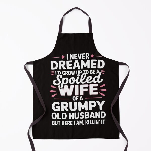 Item preview, Grumpy Old Husband Spoiled Wife Of A Grumpy Old Husband designed and sold by RatCurry.