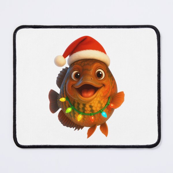 Item preview, Christmas Mayan Cichlid Fish designed and sold by Sillytoe.