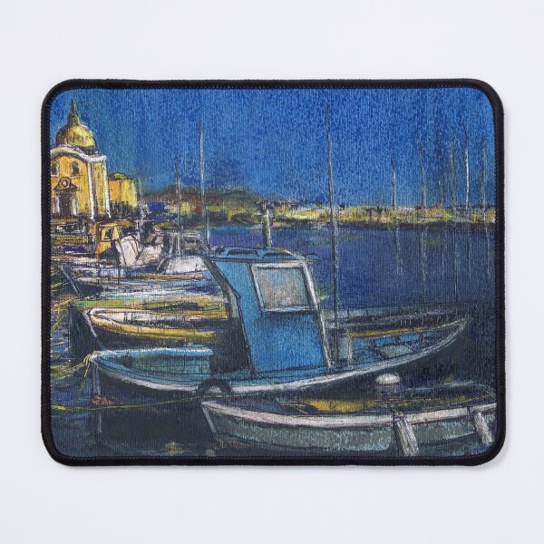 Item preview, Evening Falls on Procida Fleet designed and sold by Randy Sprout Fine Art.