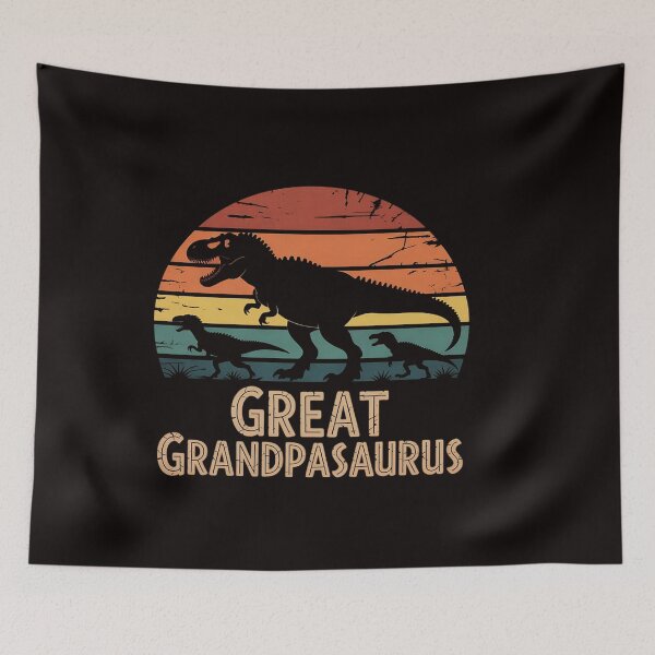 Item preview, Great Grandpa Dinosaur T Rex Great Grandpasaurus 2 kids designed and sold by RatCurry.