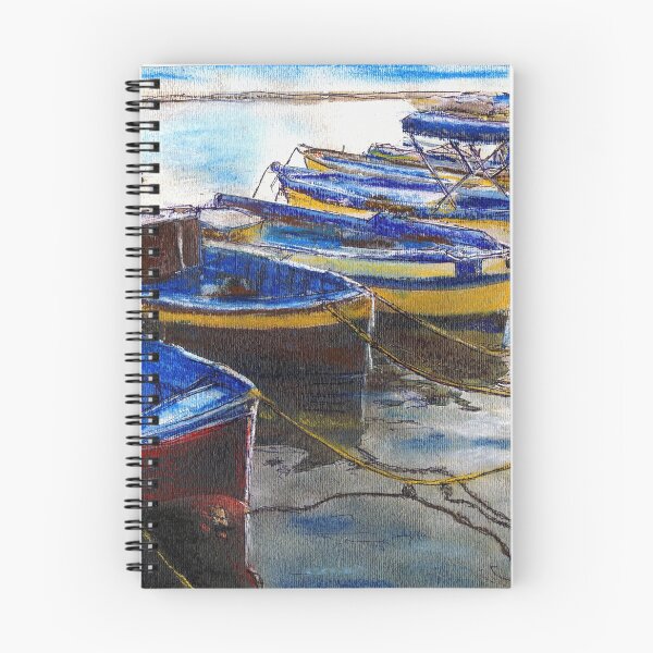 Item preview, Procida Fishing Boats End of The Day designed and sold by Randy Sprout Fine Art.