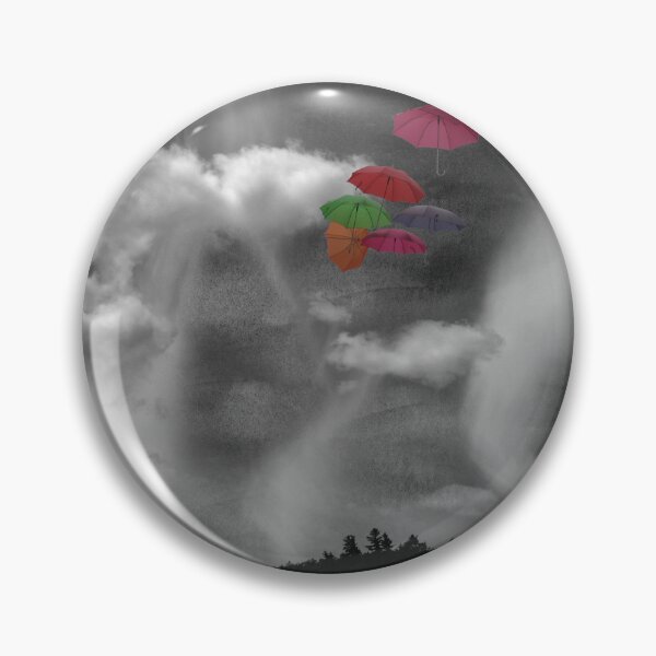 Item preview, Umbrellas Over Hobart Hill designed and sold by Wayne King.