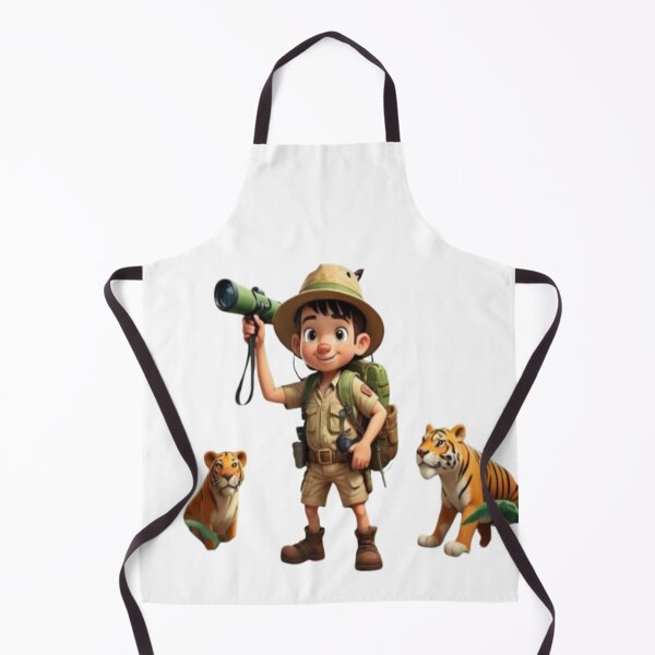 Item preview, The little kelvin image with tigers designed and sold by TFM-Fashion.