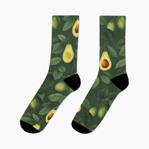 Item preview, avocado pattern designed and sold by Nikoleta Vukovic.