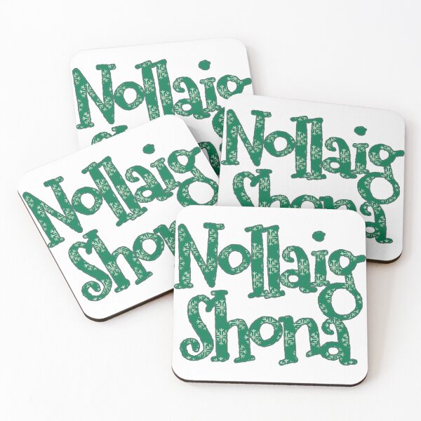 Item preview, Nollaig Shona Green Snowflake designed and sold by MoGhoine.