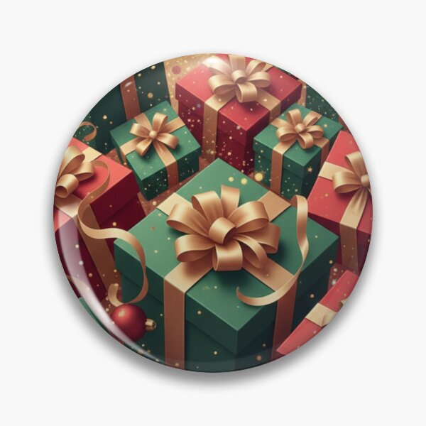 Item preview, Luxurious Christmas Gifts - Red and Green Boxes with Gold Ribbon designed and sold by ViralCollector.