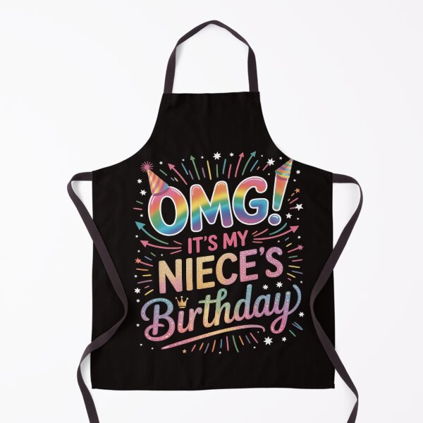 Item preview, OMG It's My Niece's Birthday Happy BDay Uncle Aunt designed and sold by RatCurry.