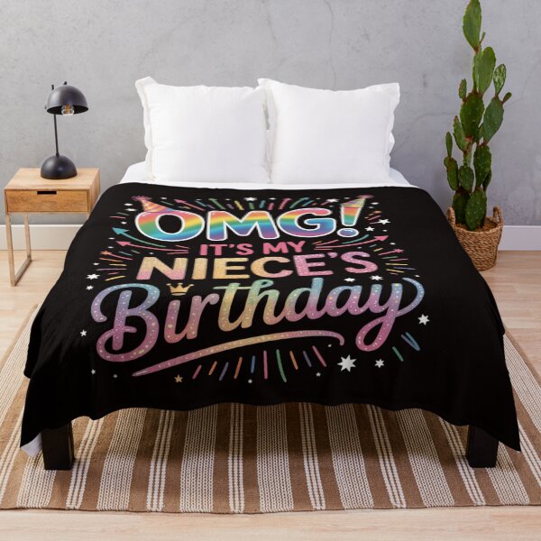 Item preview, OMG It's My Niece's Birthday Happy BDay Uncle Aunt designed and sold by RatCurry.